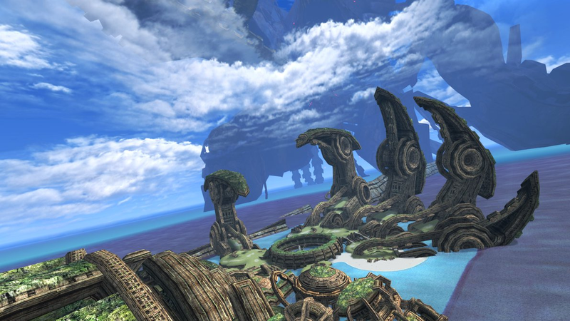 The overgrown fingers of the Mechonis.